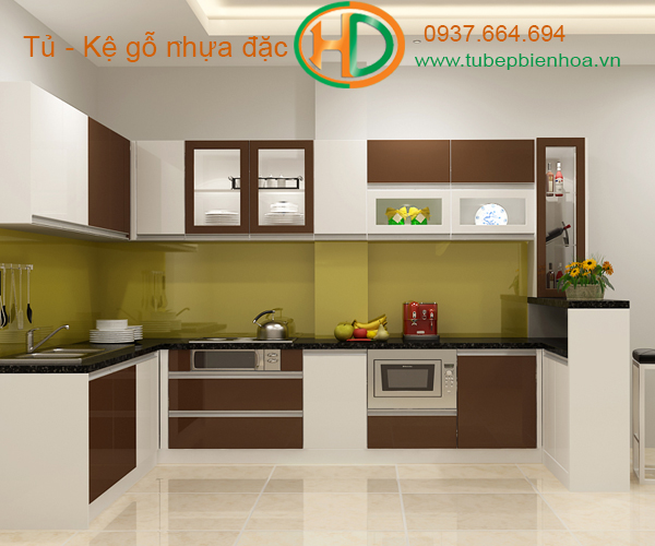 tủ bếp nhựa cao cấp nhập khẩu 1