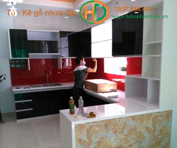 tủ bếp nhựa đẹp cao cấp 2